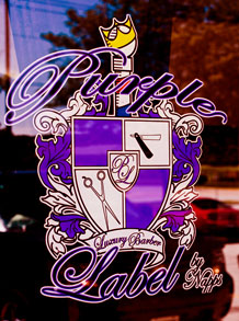 About Purple Label Luxury Barber Shop and reviews